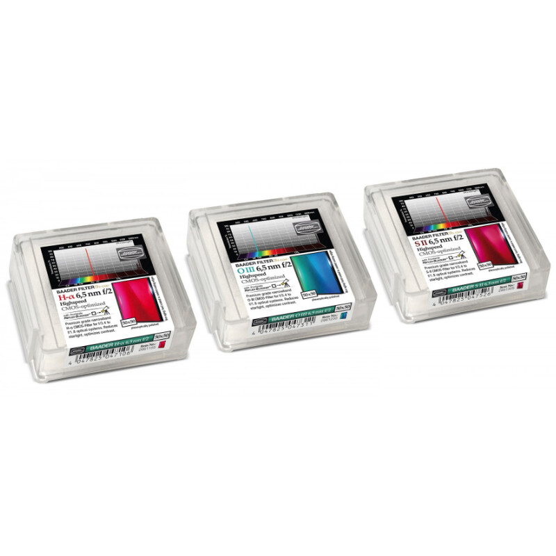 Baader Filtro H-alpha/OIII/SII CMOS f/2 Highspeed 50x50mm