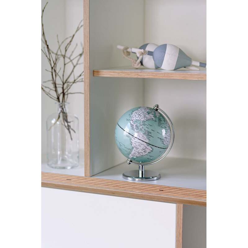 TROIKA Mini-globo Gagarin Pastel Turquesa 13cm