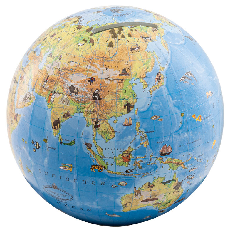 Columbus Mini-globo Mealheiro 12cm