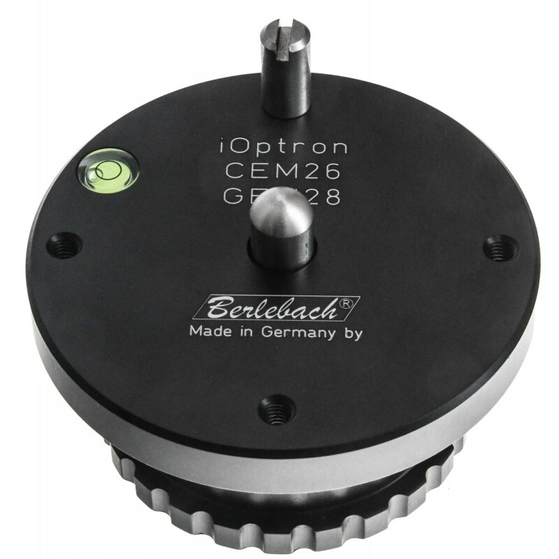 Berlebach Inserção do módulo 7 iOptron GEM28/CEM26