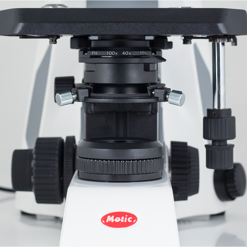 Motic Microscópio Panthera C2, Triocular (sem 100X), infinito, plano, acro, 40x-400x, Halogen/LED