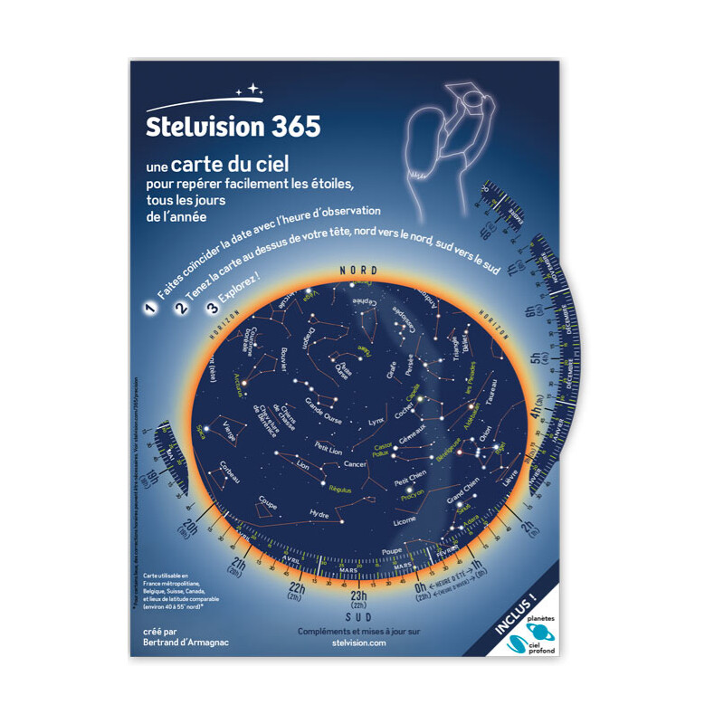 Stelvision Carta de estrelas 365