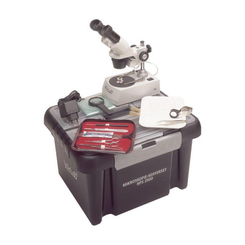 Windaus Lupa stéreo HPS 2000 Conjunto de mala