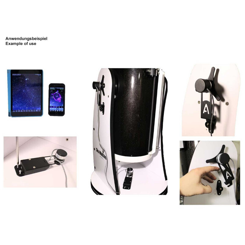 Asterion Kit PushTo para Dobsonianos GSO Classic e Omegon Advanced WiFi