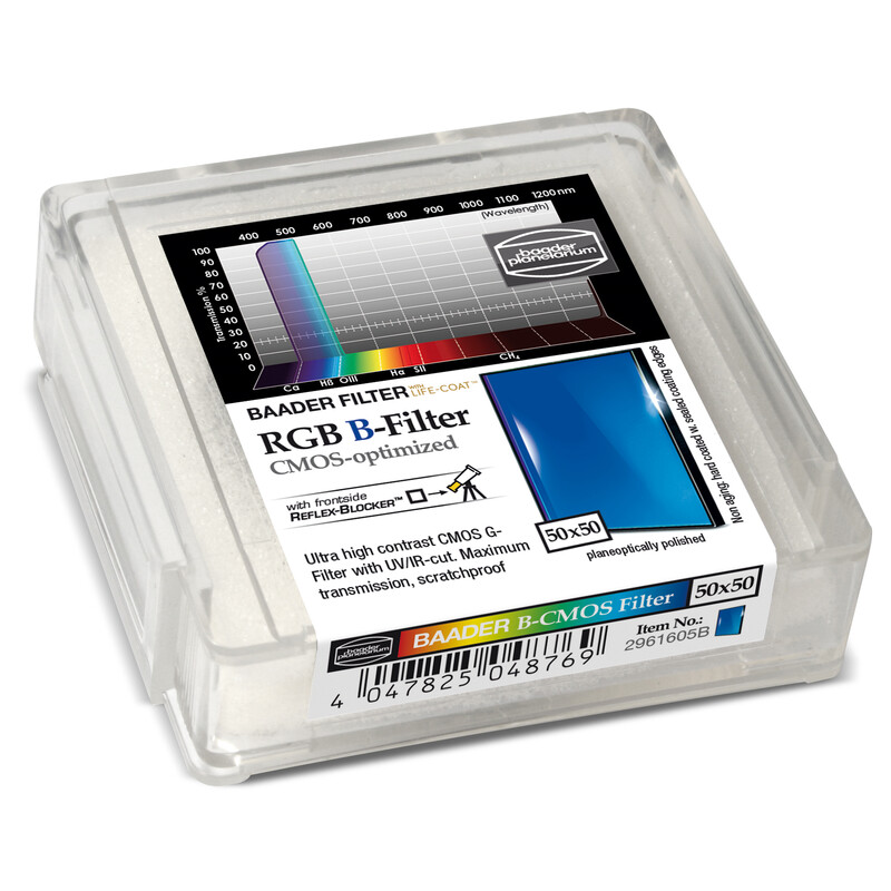 Baader Filtro RGB-B CMOS 50x50mm