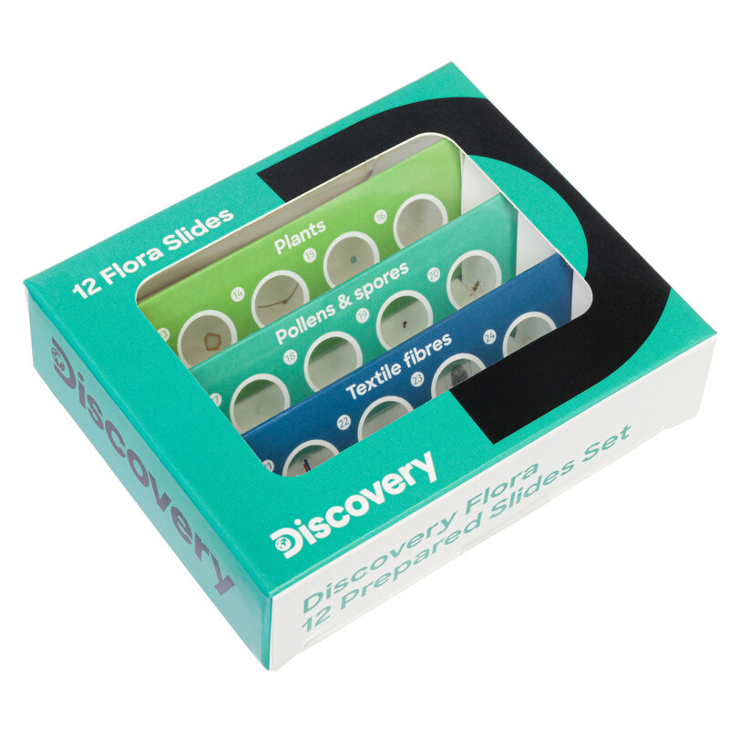 Discovery Conjunto de 12 Lâminas preparadas para Flora