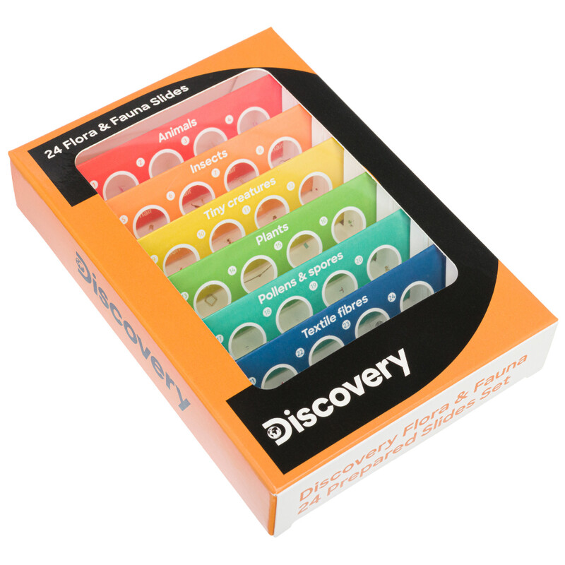 Discovery Conjunto de 24 Lâminas preparadas para Flora/Fauna