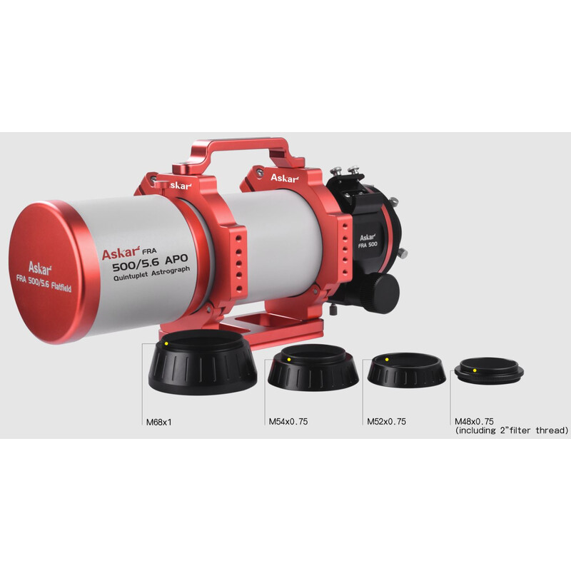Askar Refrator apocromático Pro APO AP 90/500 Quintuplo OTA