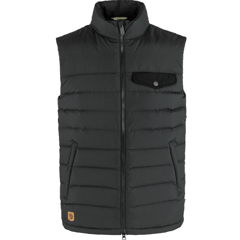 Fjällräven Colete Greenland Down Liner M, 550 Preto, S