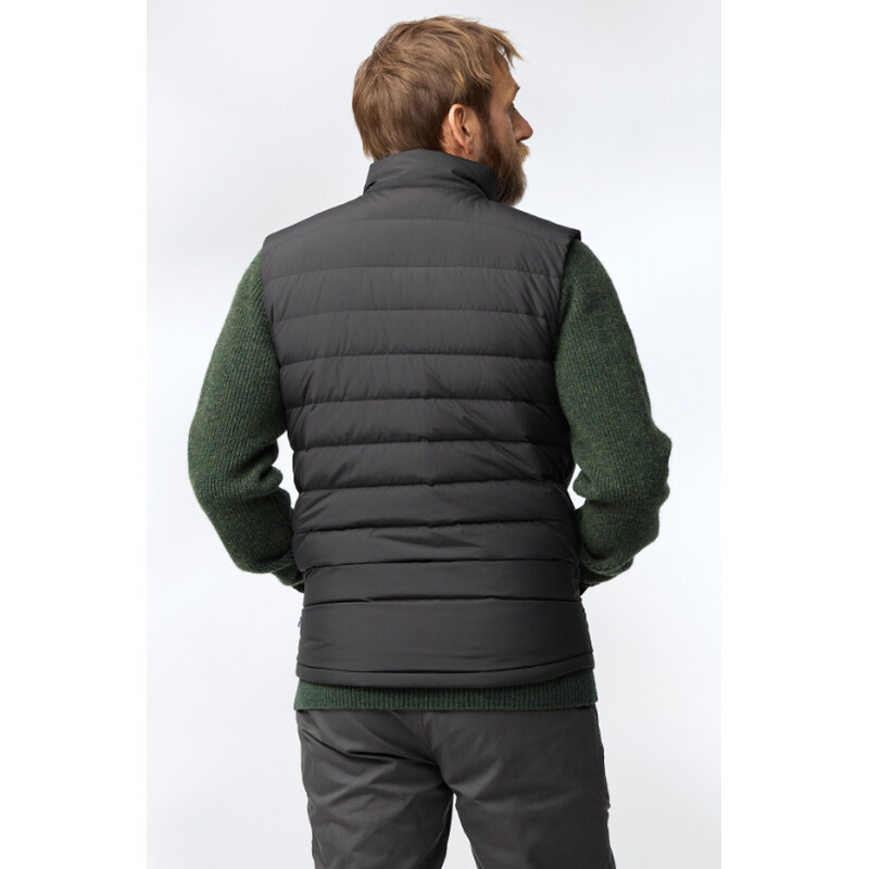 Fjällräven Colete Greenland Down Liner M, 550 Preto, S