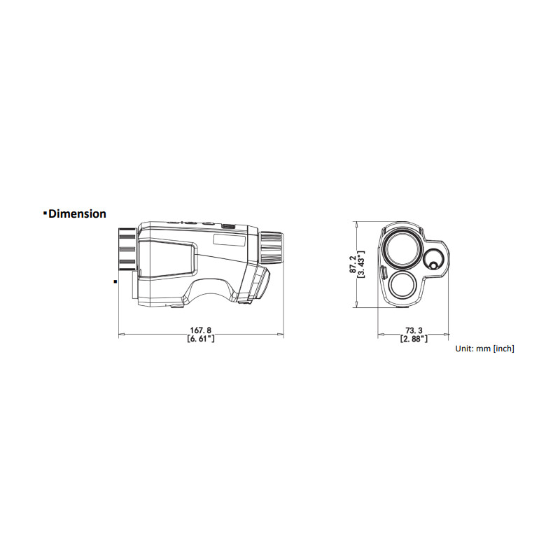 HIKMICRO Aparelho de visão noturna Gryphon GH35L