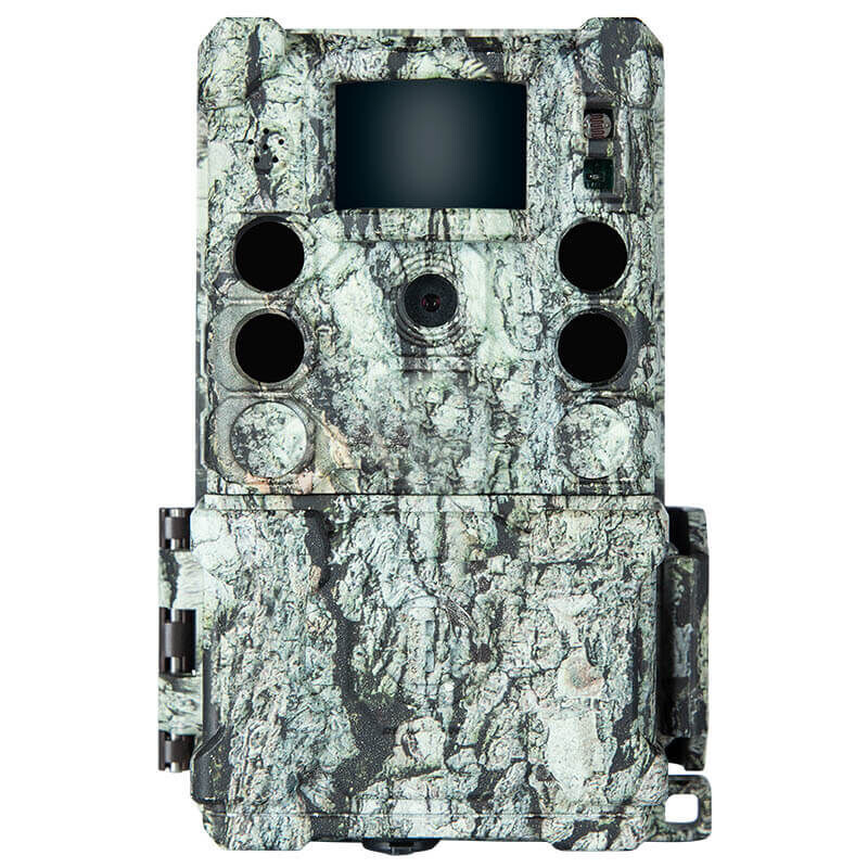 Bushnell Câmera foto selvagem 30MP CORE 4KS Camuflagem de casca de árvore sem brilho, caixa 5L