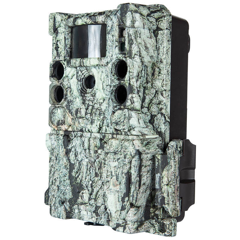 Bushnell Câmera foto selvagem 30MP CORE 4KS Camuflagem de casca de árvore sem brilho, caixa 5L