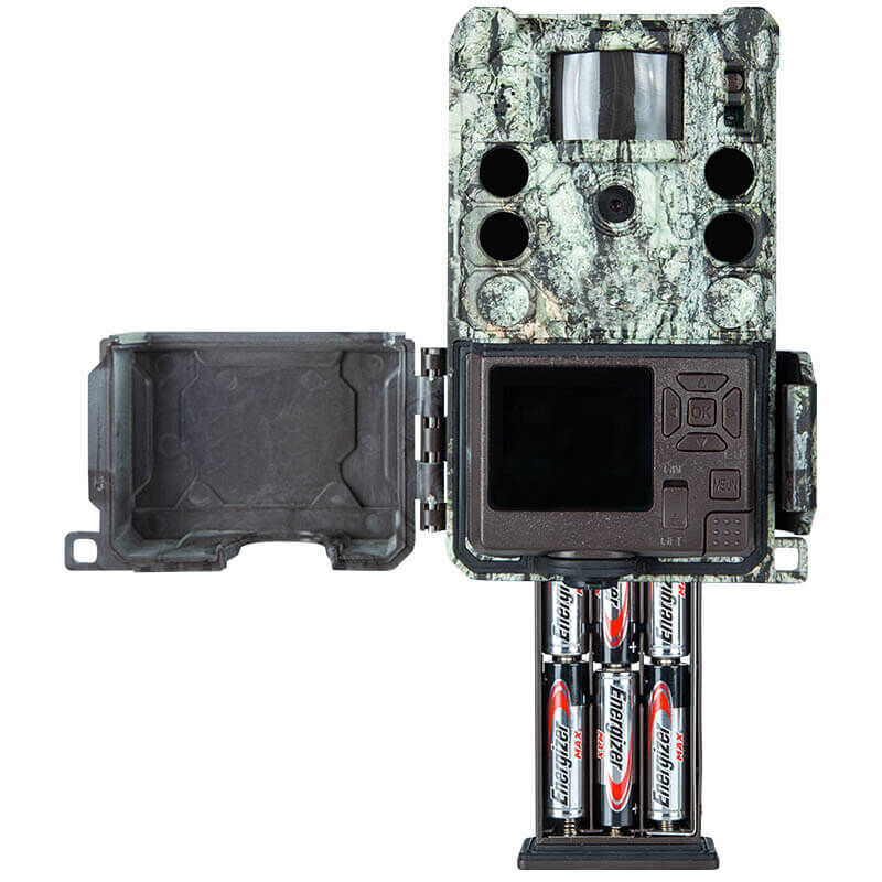 Bushnell Câmera foto selvagem 30MP CORE 4KS Camuflagem de casca de árvore sem brilho, caixa 5L