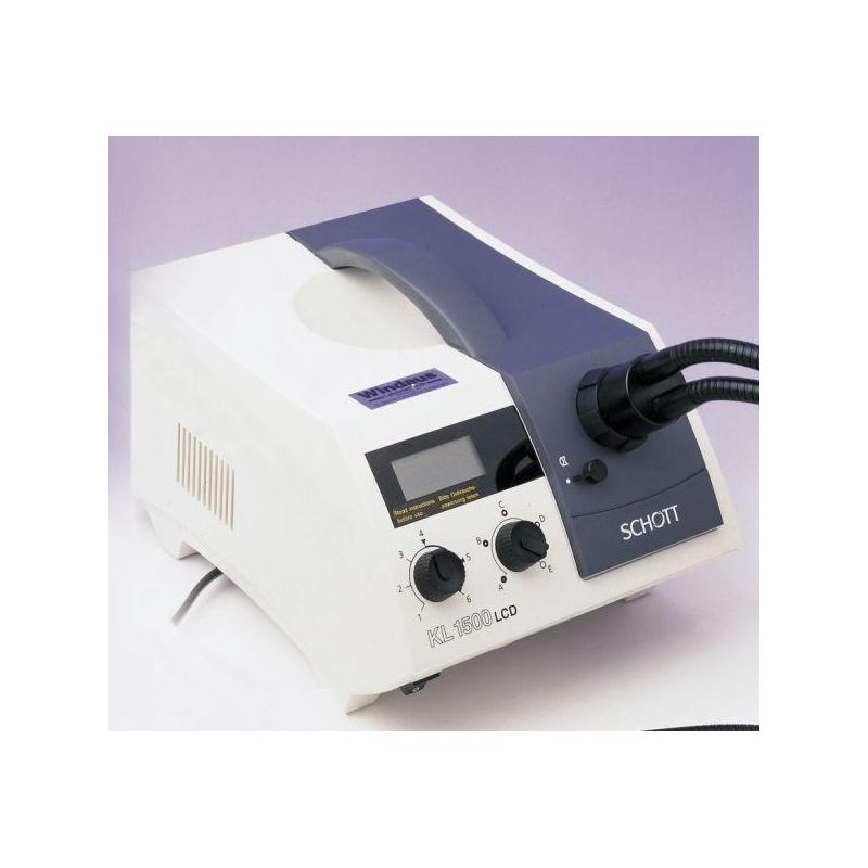 Windaus Fonte de luz fria Schott KL 1500 com tela LCD