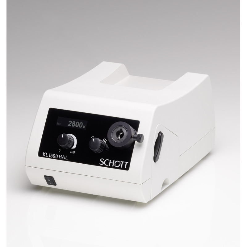 Windaus Fonte de luz fria Schott KL 1500 com tela LCD