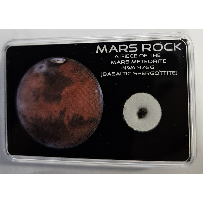 SR-Meteorites Meteorito marciano autêntico NWA 4766 0,007 - 0,014 gramas