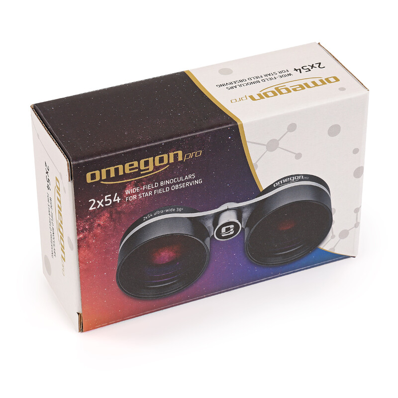 Omegon Binóculos 2x54 para observação do campo estelar + UHC