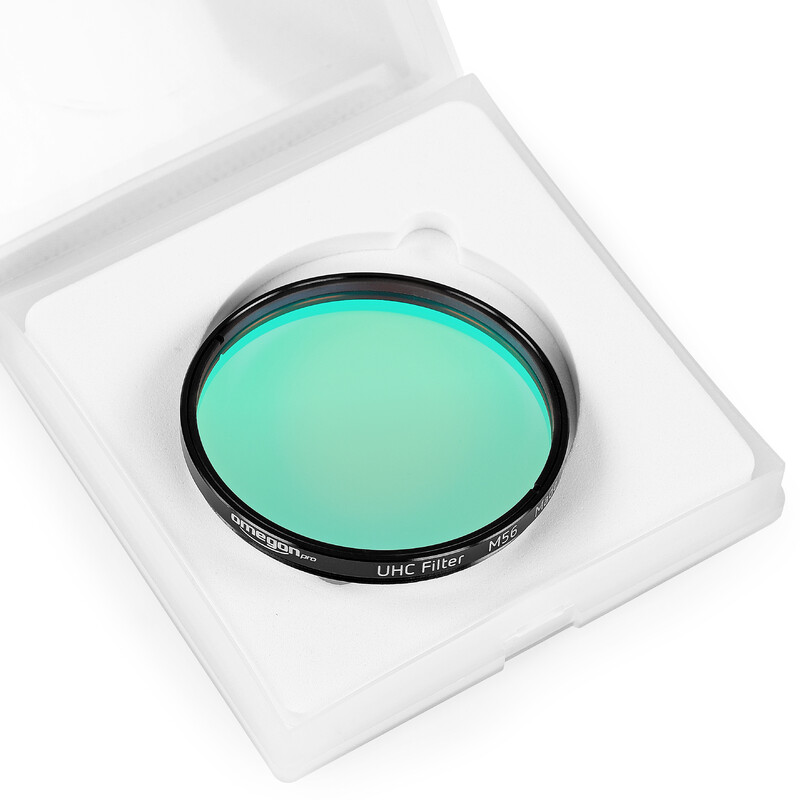 Omegon Binóculos de 2x54 da para observação do campo estelar + 2 Filtro M56 para Pro UHC