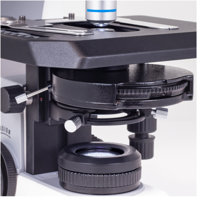 Motic Microscópio Panthera C2, pacote de fases, trino, infinito, plano, achro, 40x-400x, Halogen/LED