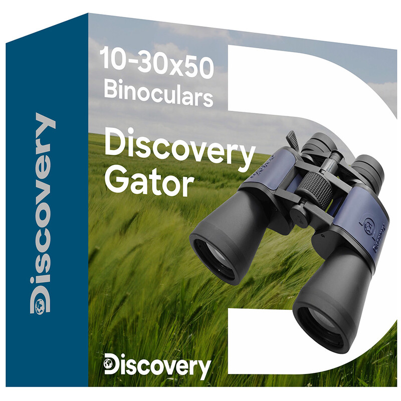 Discovery Binóculos com zoom Gator 10-30x50