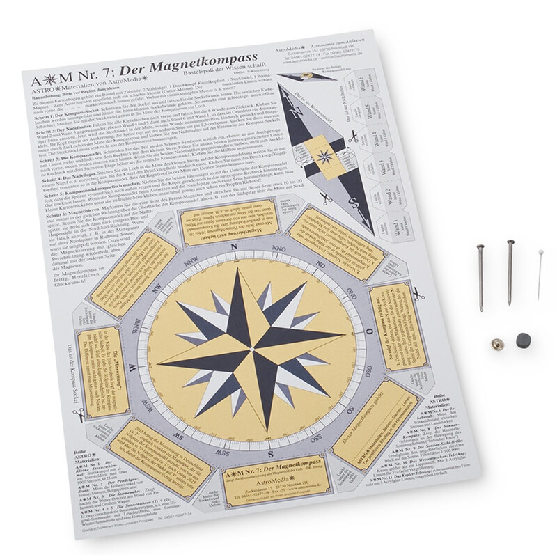 AstroMedia Kit sortimento Der Magnetkompass