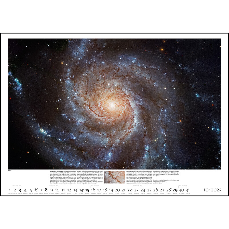 Palazzi Verlag Calendário Sternzeit 2023
