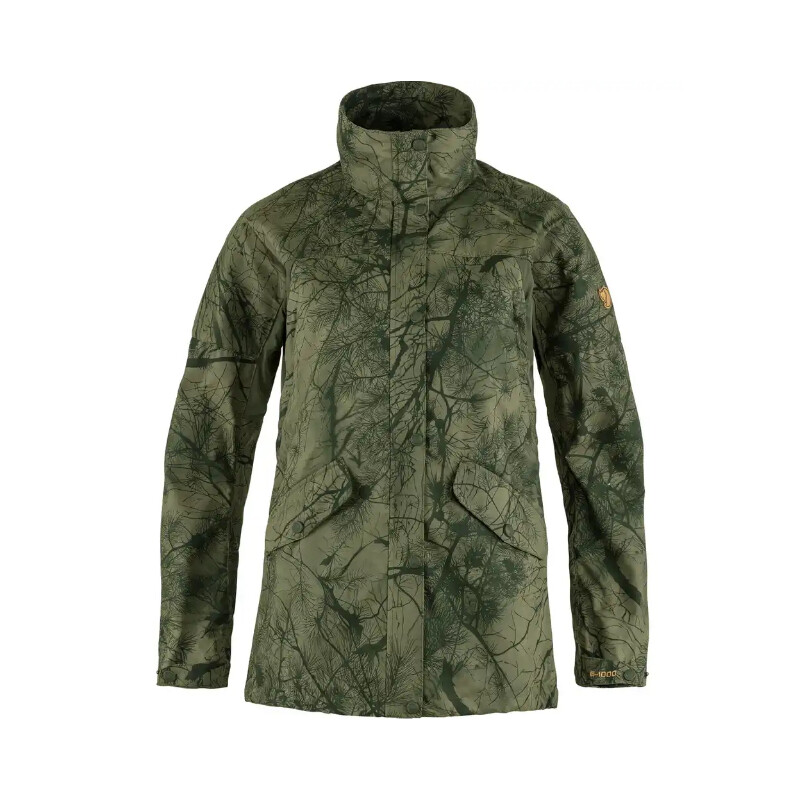 Fjällräven Casaco Forest Hybrid W, 626-625 Verde Camo-Verde-Laurel, XL