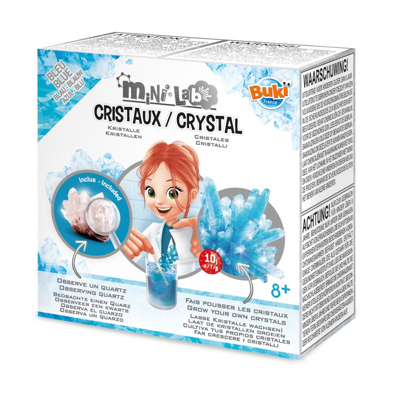 Buki Mini Laboratório: Cristal azul