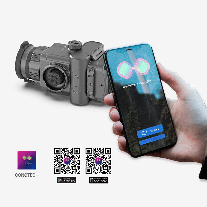 CONOTECH Conjunto de acessórios Artemis 35 para imagens térmicas, incluindo baterias e carregador