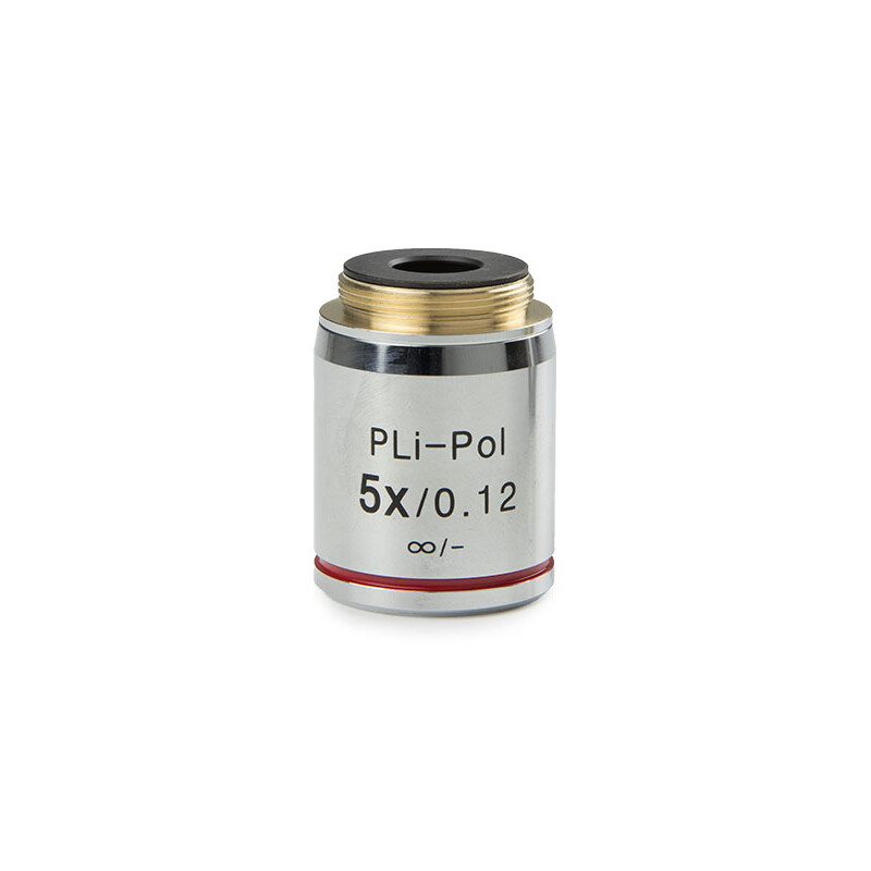 Euromex objetivo Objetiva IS.7905-T, 5x/0.12, PLPOLi, plano, infinito, sem tensão (iScope)