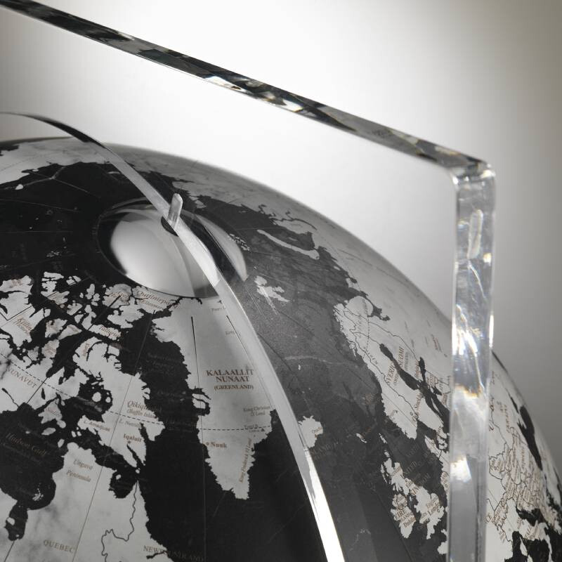 Zoffoli living Globo com pedestal Artico Black 40cm