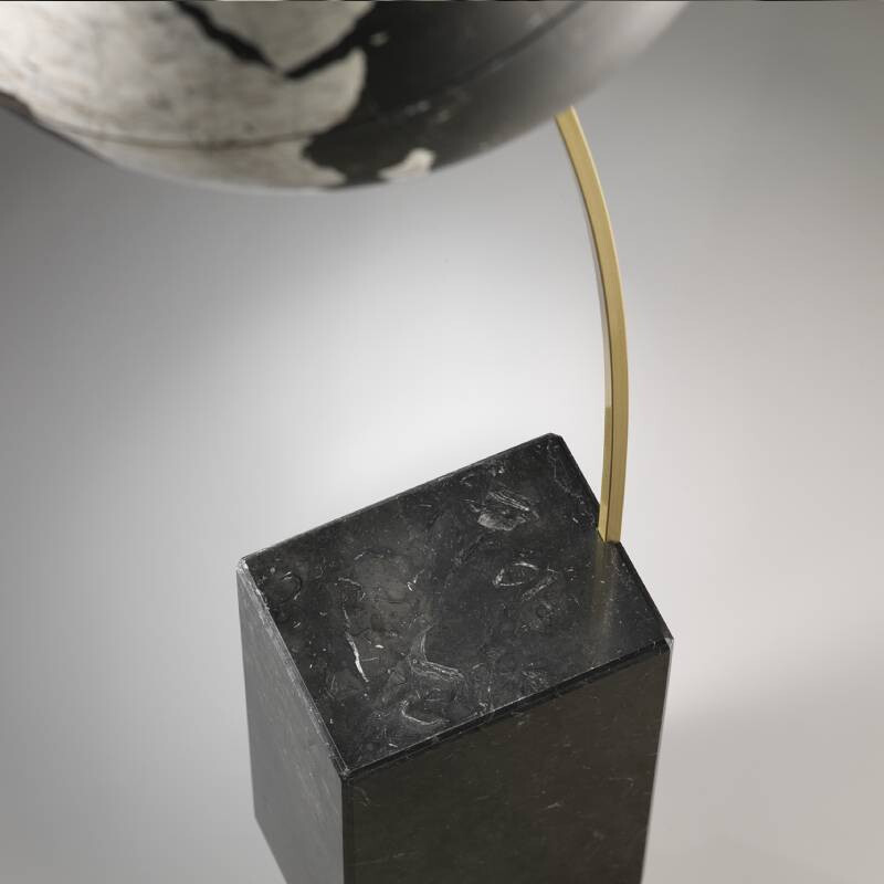 Zoffoli living Globo com pedestal Supernova Black 40cm