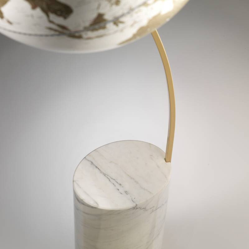 Zoffoli living Globo com pedestal Supernova White 40cm