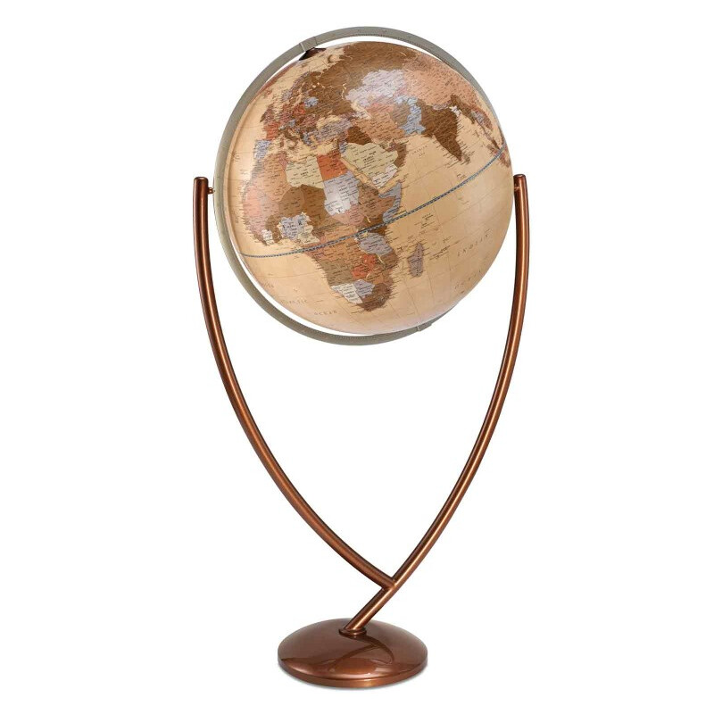 Zoffoli living Globo com pedestal Vega Apricot 60cm