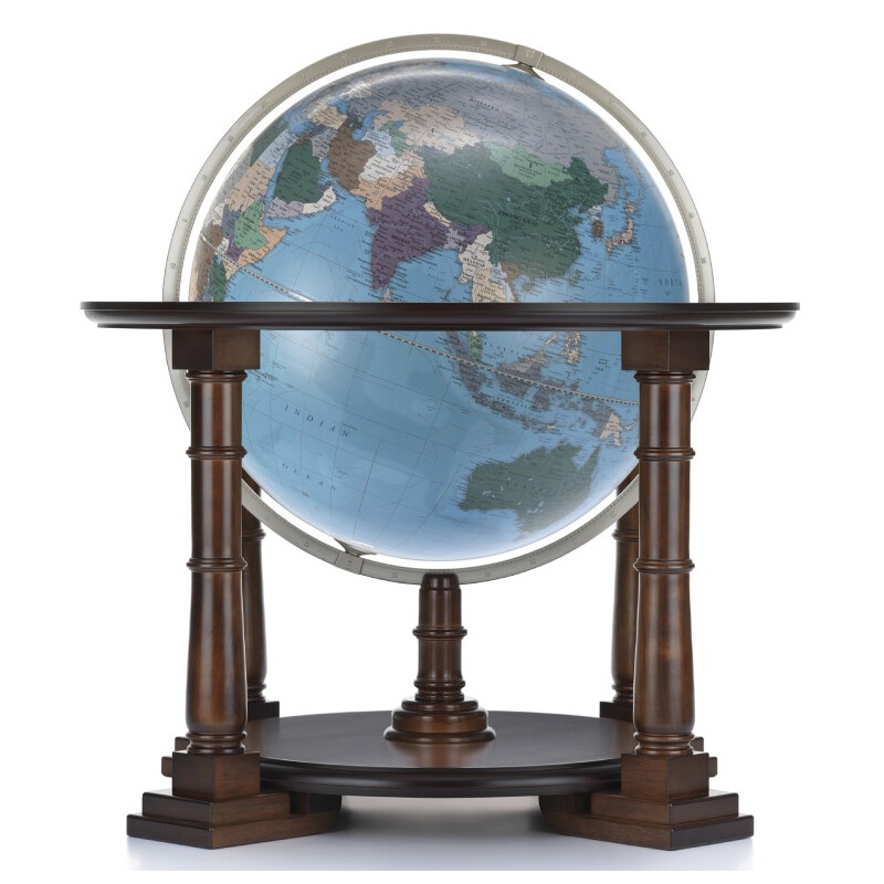Zoffoli living Globo com pedestal Sirio Blue Grey 60cm