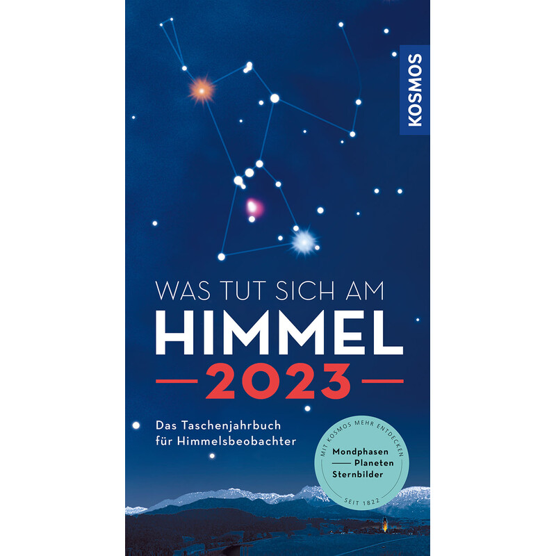 Kosmos Verlag Almanaque Was tut sich am Himmel 2023