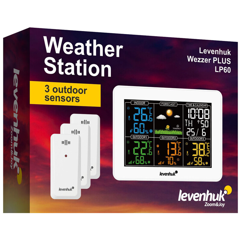 Levenhuk Estação meteorológica Wezzer PLUS LP60