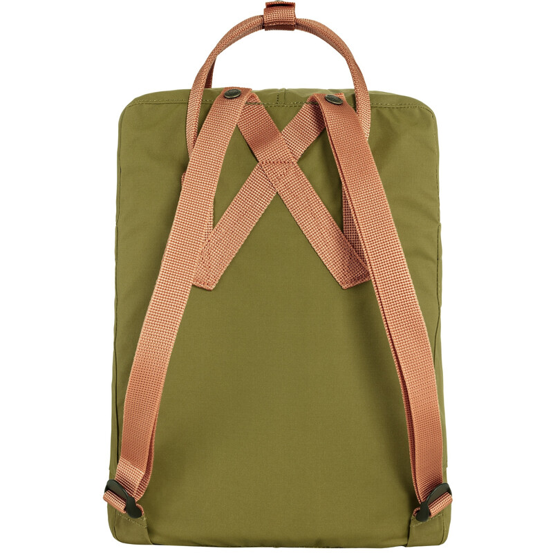 Fjällräven Mochila Kånken 631-241 Folhagem Verde-Pêssego Areia