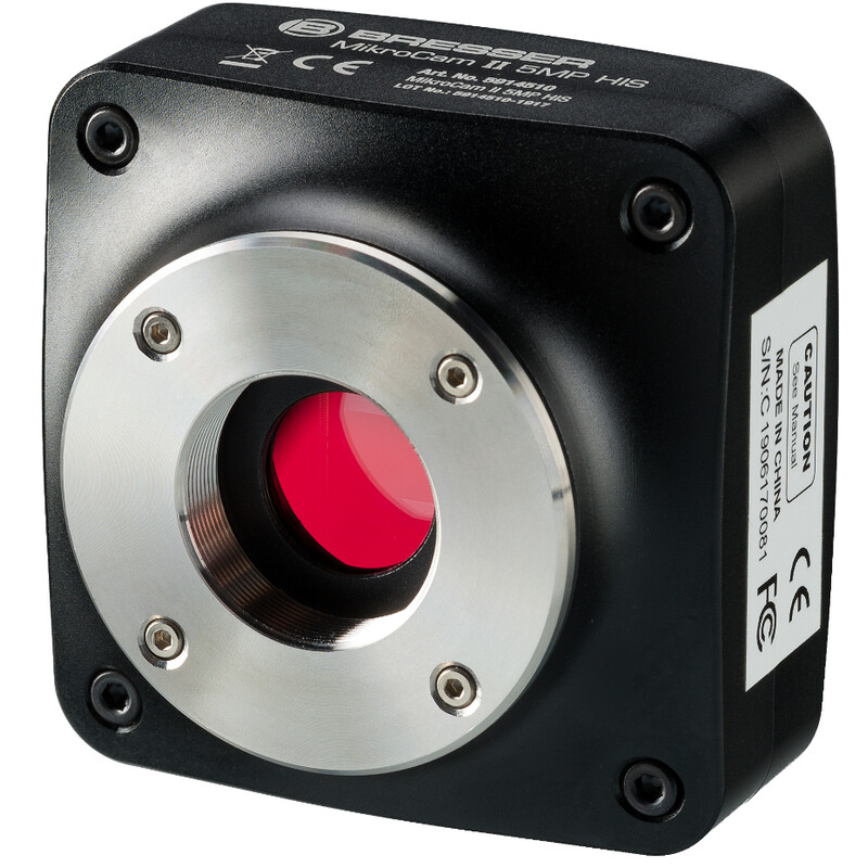 Bresser Câmera MikroCamII 5MP HIS, cor, CMOS, 2/3'', 3,45 µm, USB3