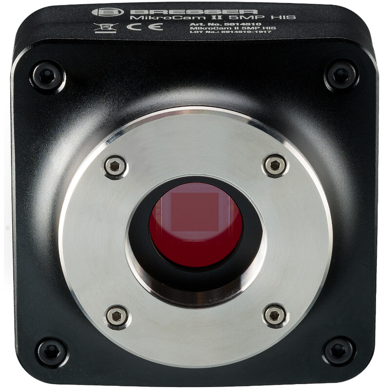 Bresser Câmera MikroCamII 5MP HIS, cor, CMOS, 2/3'', 3,45 µm, USB3