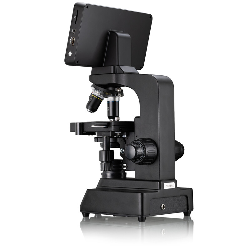 Bresser Microscópio LCD Researcher, ecrã, 40x-600x, DL, LED, 16MP