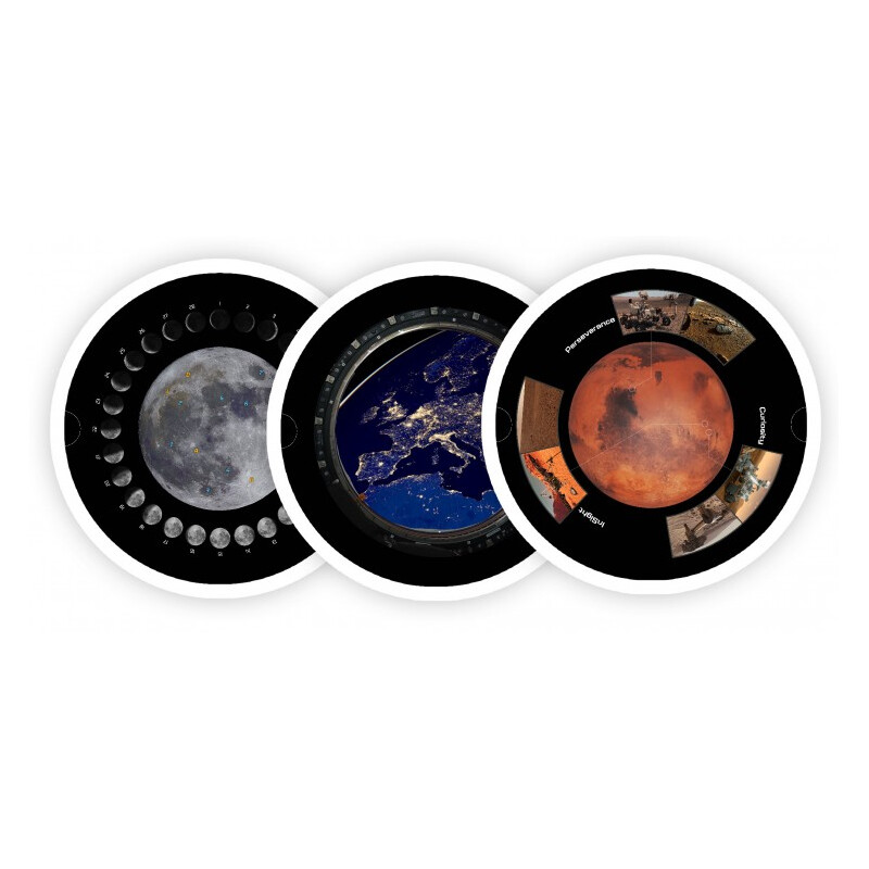 Buki Conjunto de diapositivos para Planetário HD