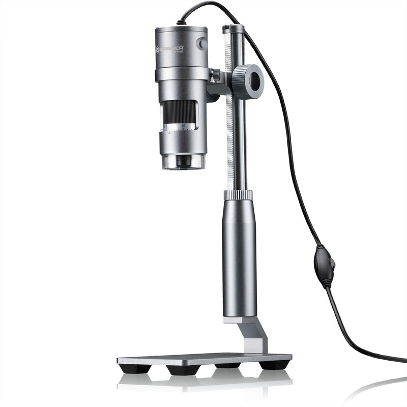 Bresser Microscópios digitais USB DST-1028, ecrã, 10x-280x, AL LED 5.1MP