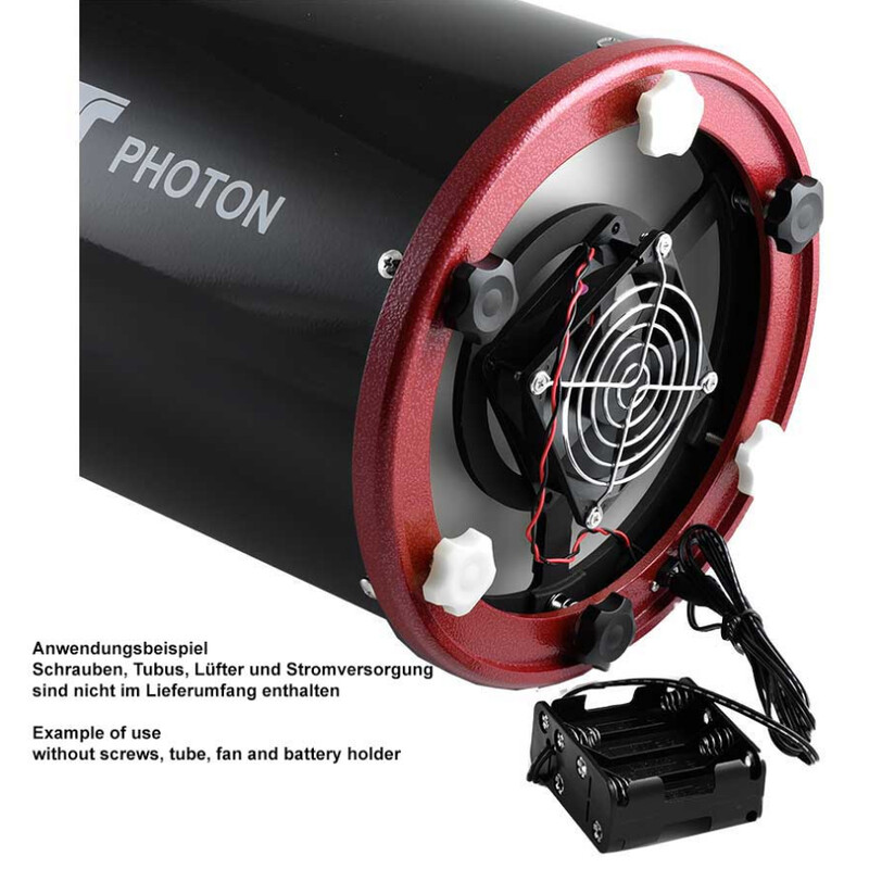 TS Optics Anel de extremidade para célula de espelho para tubos com D=230 mm