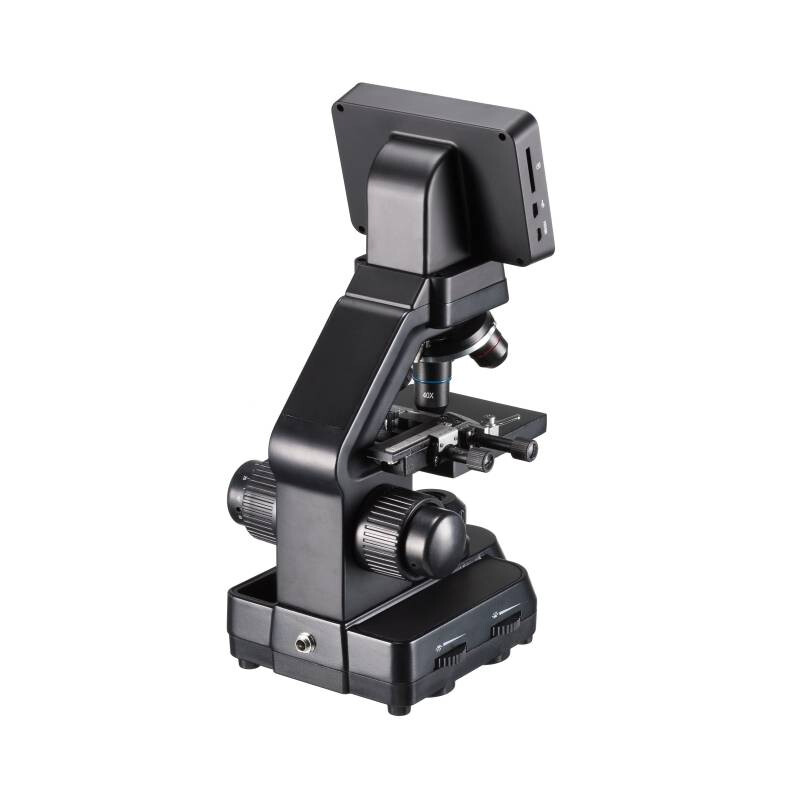 Bresser Biolux Touch, ecrã, 30x-1125x, AL/DL, LED, 5 MP, HDMI, Microscópio para escola e passatempo