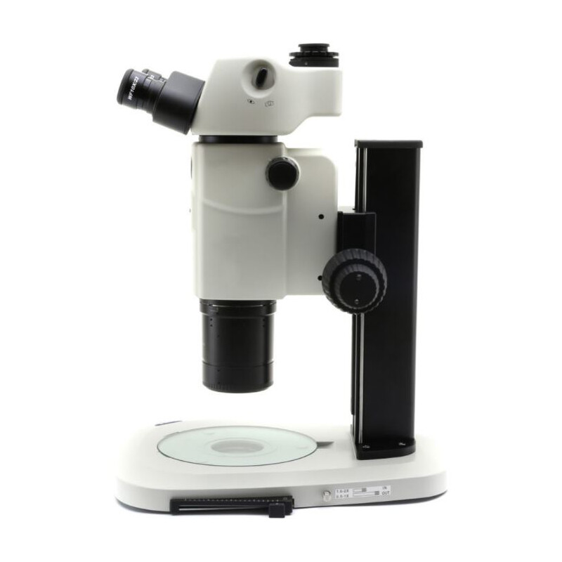 Optika Microscópio estéreo zoom SZR-180, trino, CMO, l.d. 60mm, 10x/23, 7.5x-135x, LED, paragem por clique