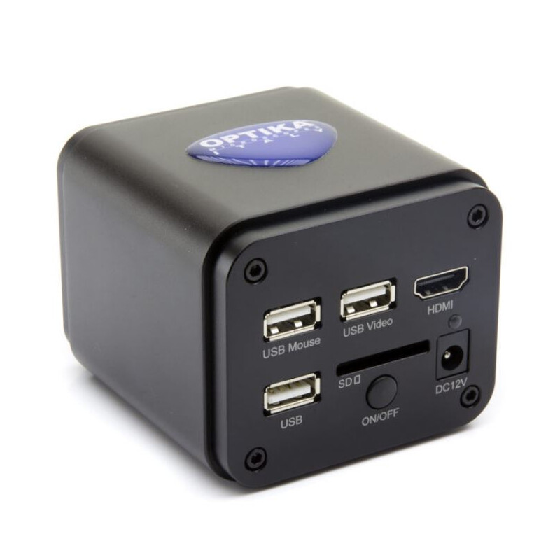Optika Câmera C-HP4, a cores, CMOS, 1/1,8 polegadas, 2,0x2,0µm, 30 fps, 4K, HDMI, 8Mp