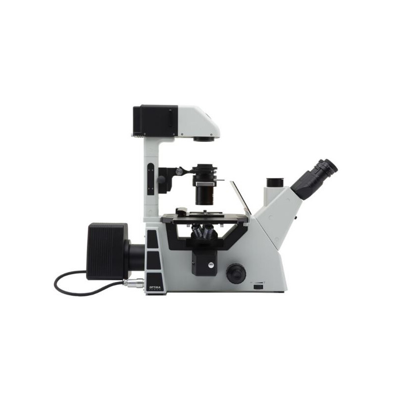 Optika Microscópio invertido IM-3METLD, trino, inverso, 10x22mm, LED 18W,