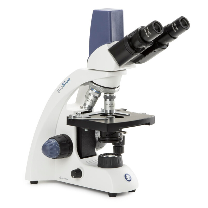 Euromex Microscópio BioBlue, BB.4267, digital, bino, DIN, 40x - 1000x, 10/18, NeoLED, 1W